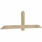 Ekena Millwork Eugene Rough Sawn Timber Gable Bracket, Douglas Fir, 72"W x 21"H x 2"D x 4"F, 7/12 Pitch GBW072X21X0204EUG00RDF - alternate 5